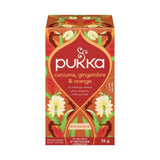 Pukka tisane curcuma gingembre et orange biologique - La Boite à Grains