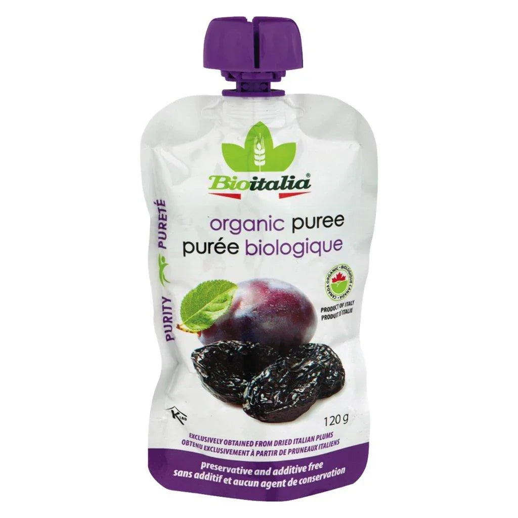 Purée Biologique Prunes Bioitalia - La Boite à Grains