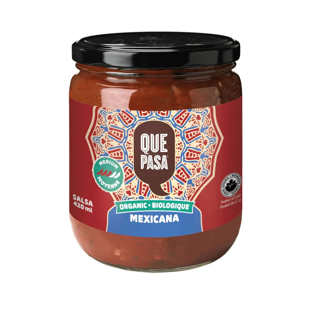 organic medium salsa mexicana Que Pasa - La Boite à Grains