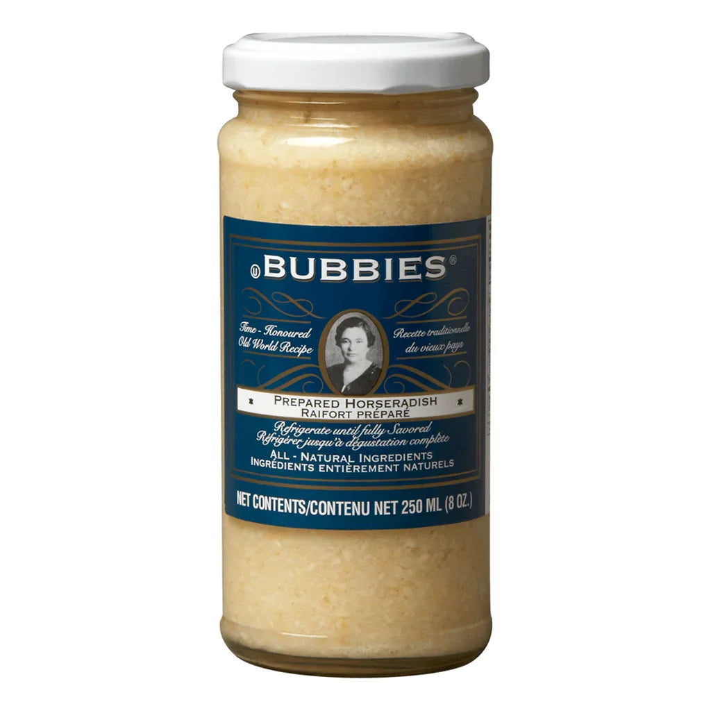 Raifort Préparé Recette Traditionnelle Bubbies - La Boite à Grains