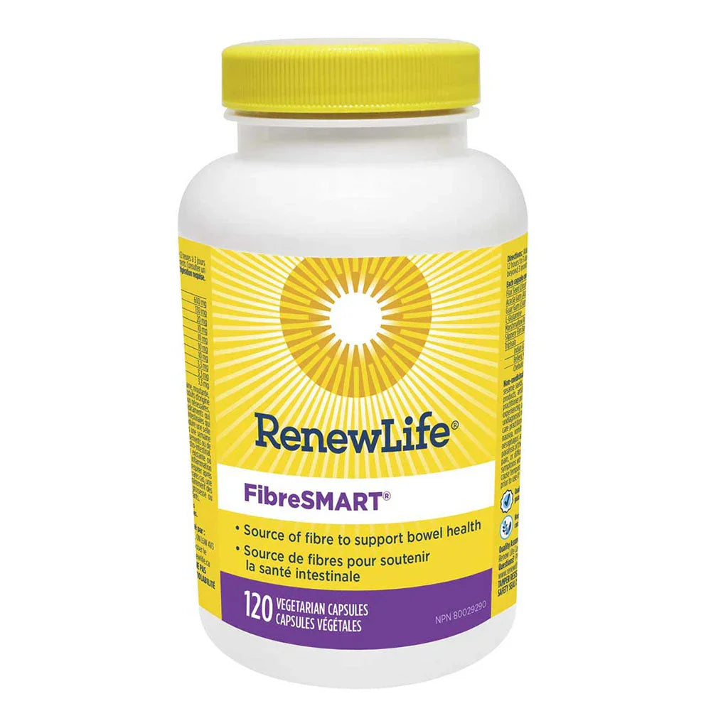 renew life fibresmart 120 vegetable capsules