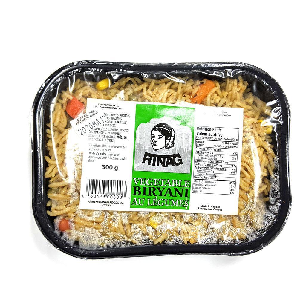 Rinag Vegetable Biryani Meal - La Boite à Grains