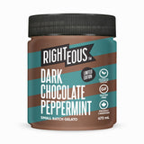 gelato authentique chocolat noir et menthe poivrée Righteous - La Boite à Grains