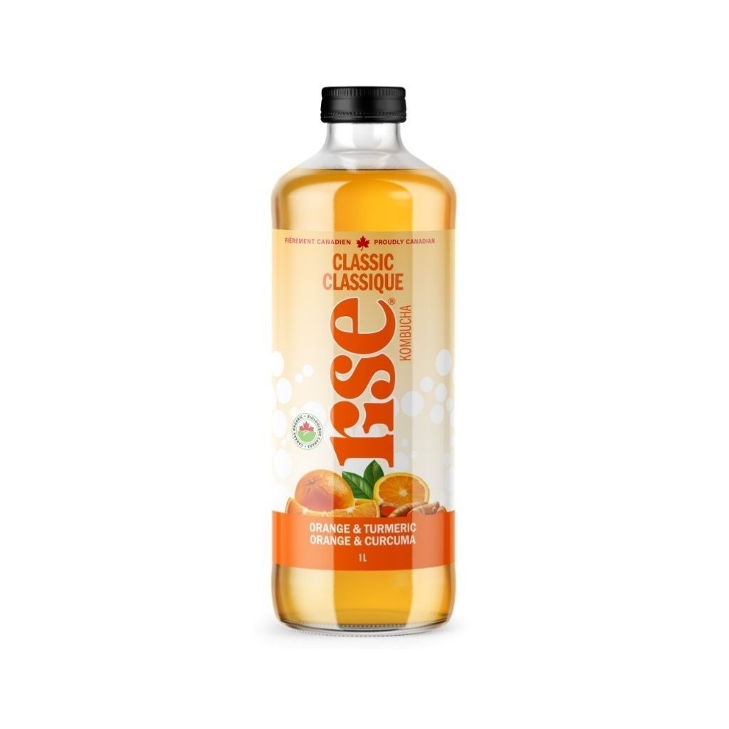 Classique Orange & Curcuma Rise Kombucha - La Boite à Grains