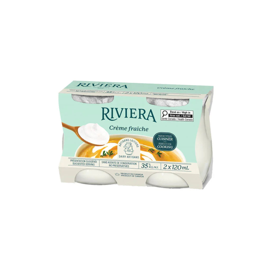 Crème fraîche Riviera - La Boite à Grains