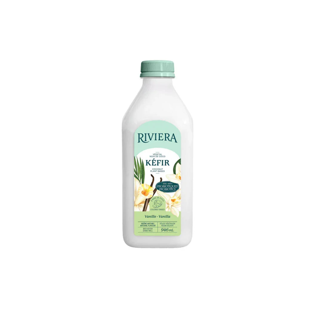 Kéfir Végétal Noix de Coco Vanille Riviera - La Boite à Grains
