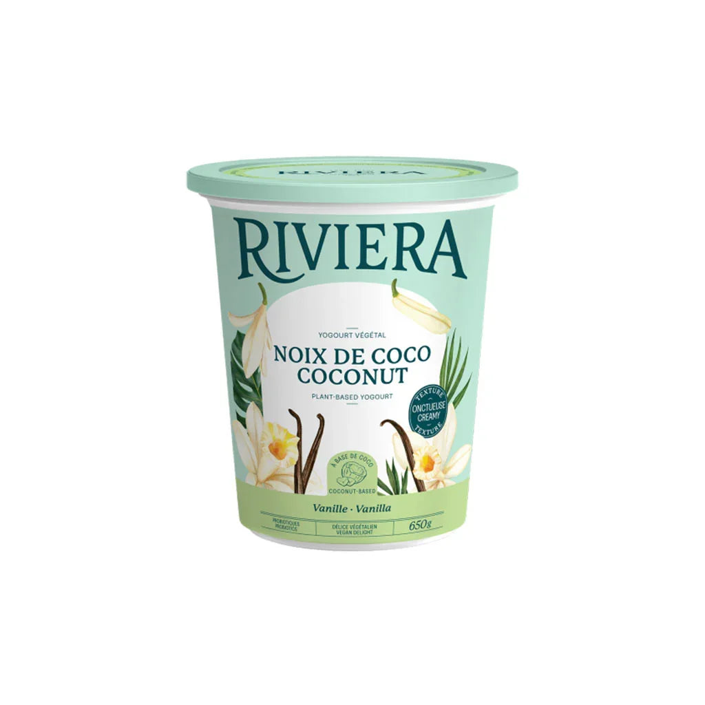 Yogourt Végétal Vanille Riviera - La Boite à Grains