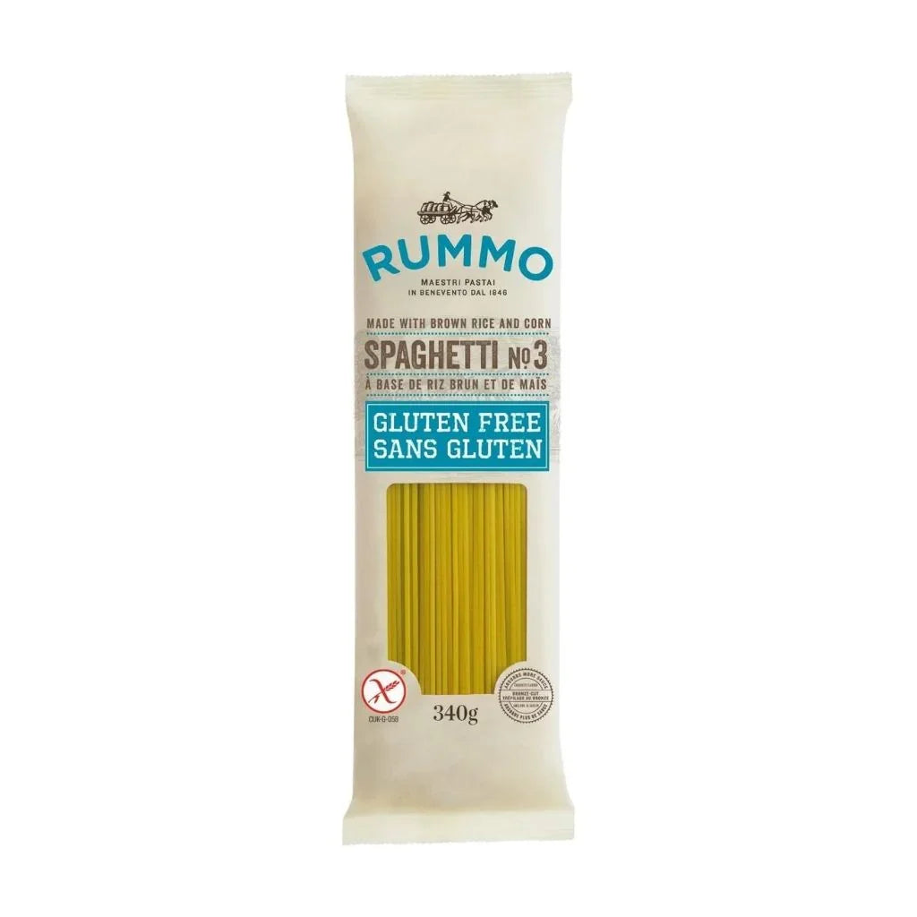 spaghetti riz brun et maïs sans gluten Rummo - La Boite à Grains