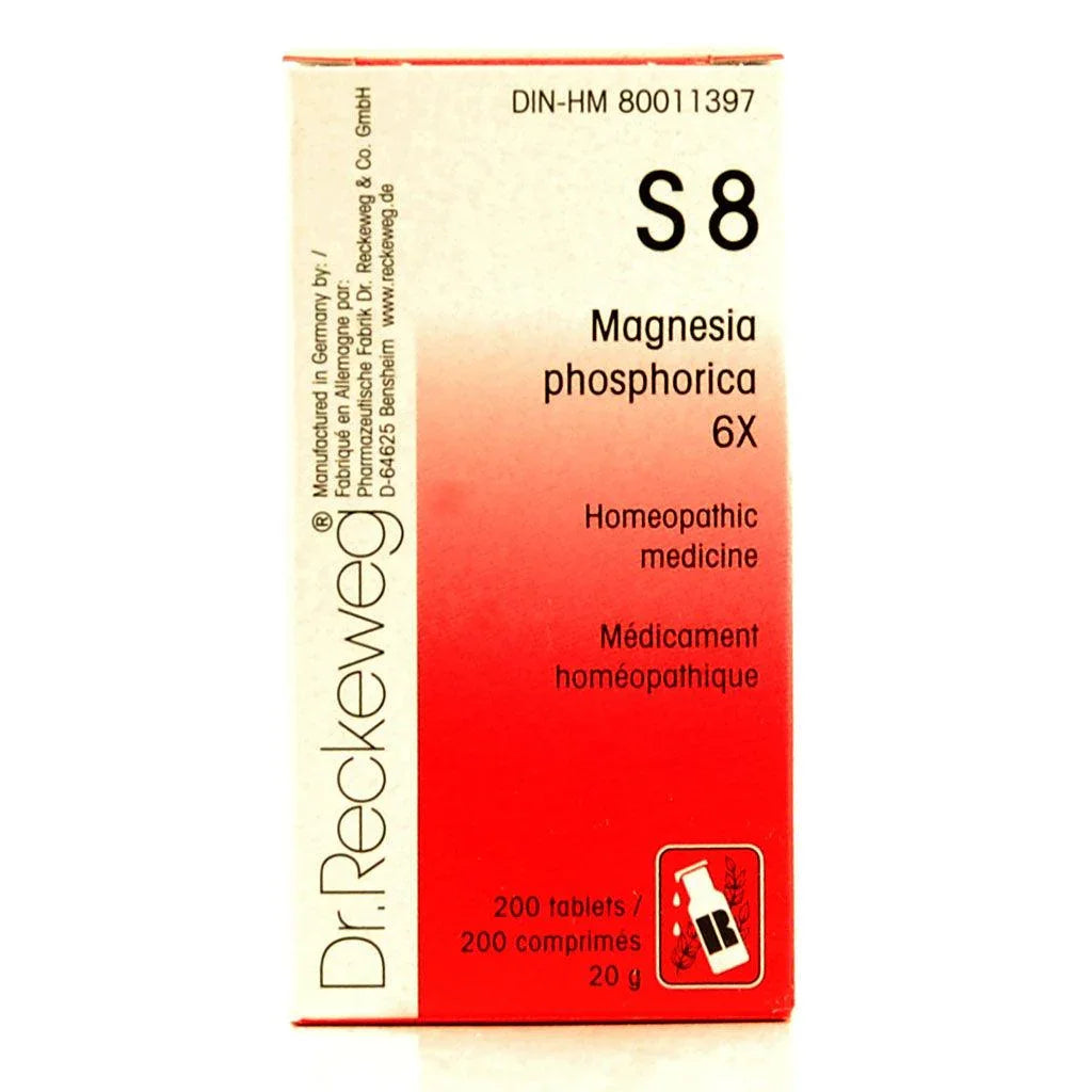 S8 Magnesia Phosphorica Dr. Reckeweg - La Boite à Grains