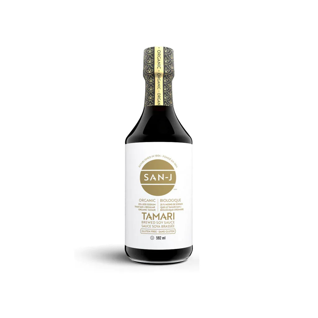 San-J organic tamari sauce - La Boite à Grains