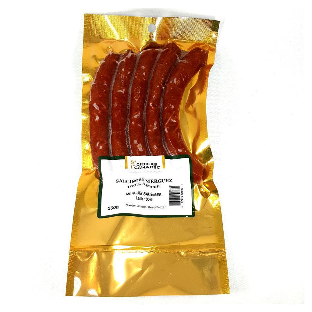 Canabec 100% Lamb Merguez Sausages - La Boite à Grains