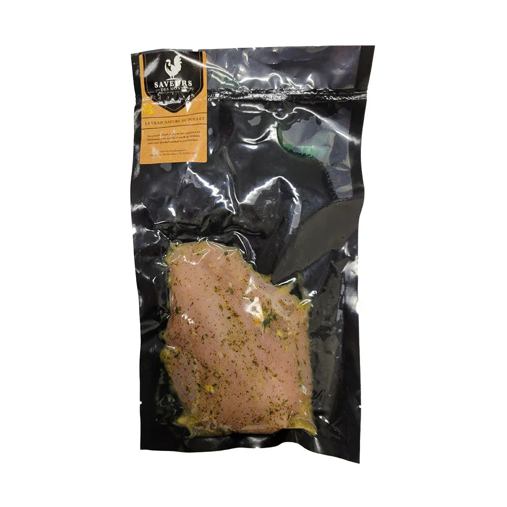 chicken breast with coriander and lime Saveurs des Monts - La Boite à Grains