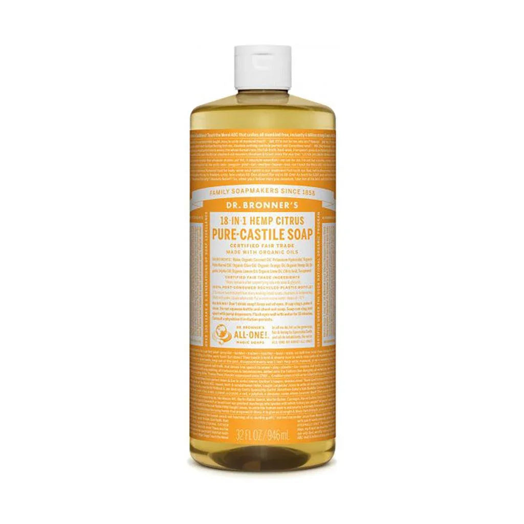 Pure Liquid Castile Soap - Citrus Dr. Bronner's - La Boite à Grains