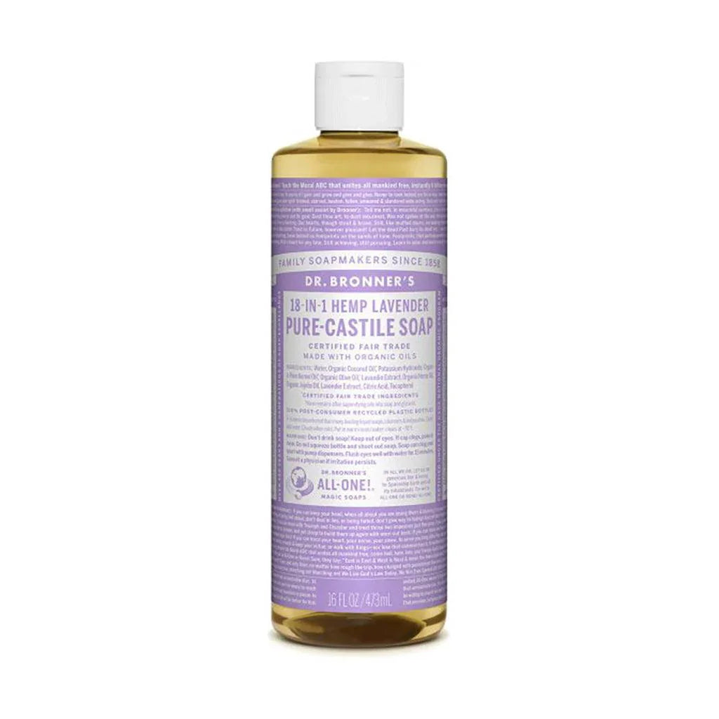 Savon de Castille Pur Liquide - Lavande Dr. Bronner's - La Boite à Grains