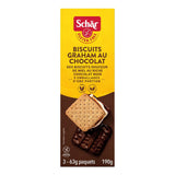 schär biscuits graham au chocolat noir 190 g