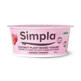 yogourt à la noix de coco et framboise Simpla - La Boite à Grains