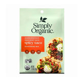 assaisonnement épicé pour tacos biologique Simply Organic - La Boite à Grains