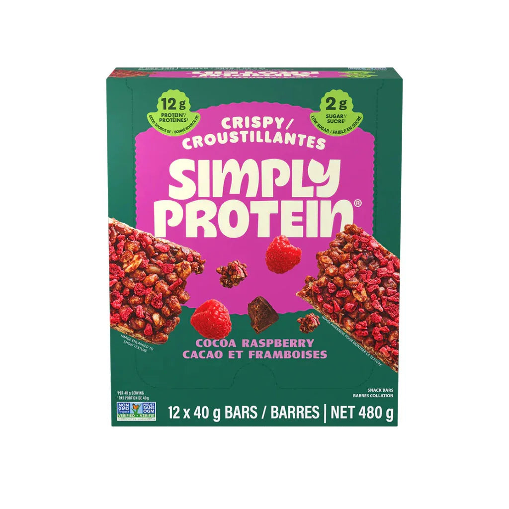 Simply Protein cocoa and raspberries - La Boite à Grains