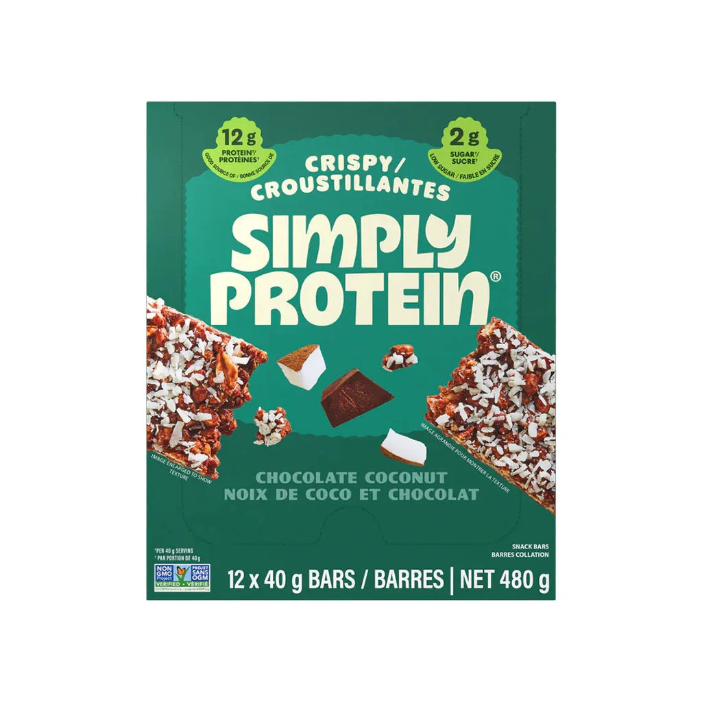 simply protein coconut and chocolate - La Boite à Grains