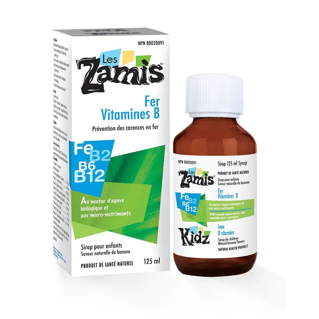 Syrup For Children Iron B Vitamins Les Zamis - La Boite à Grains