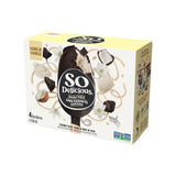 Dessert glacé sans produits laitiers à base de noix de coco barres vanille So Delicious - La Boite à Grains