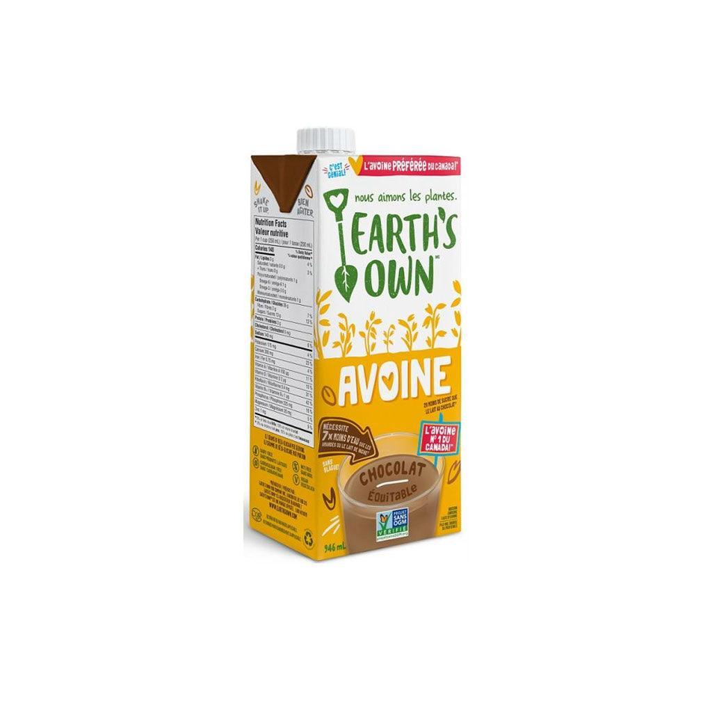 So Fresh Chocolate Oats 946 ml Earth's Own - La Boite à Grains