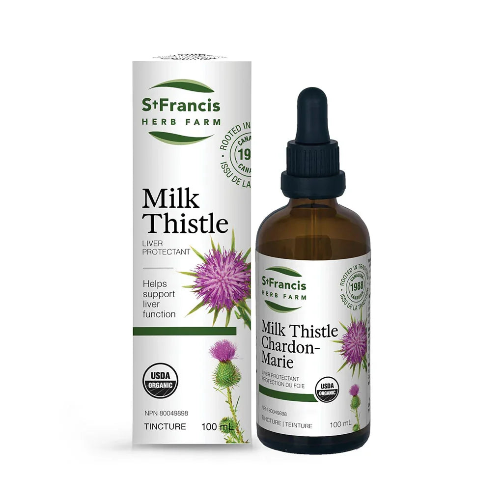 organic milk thistle St-Francis Herb Farm - La Boite à Grains