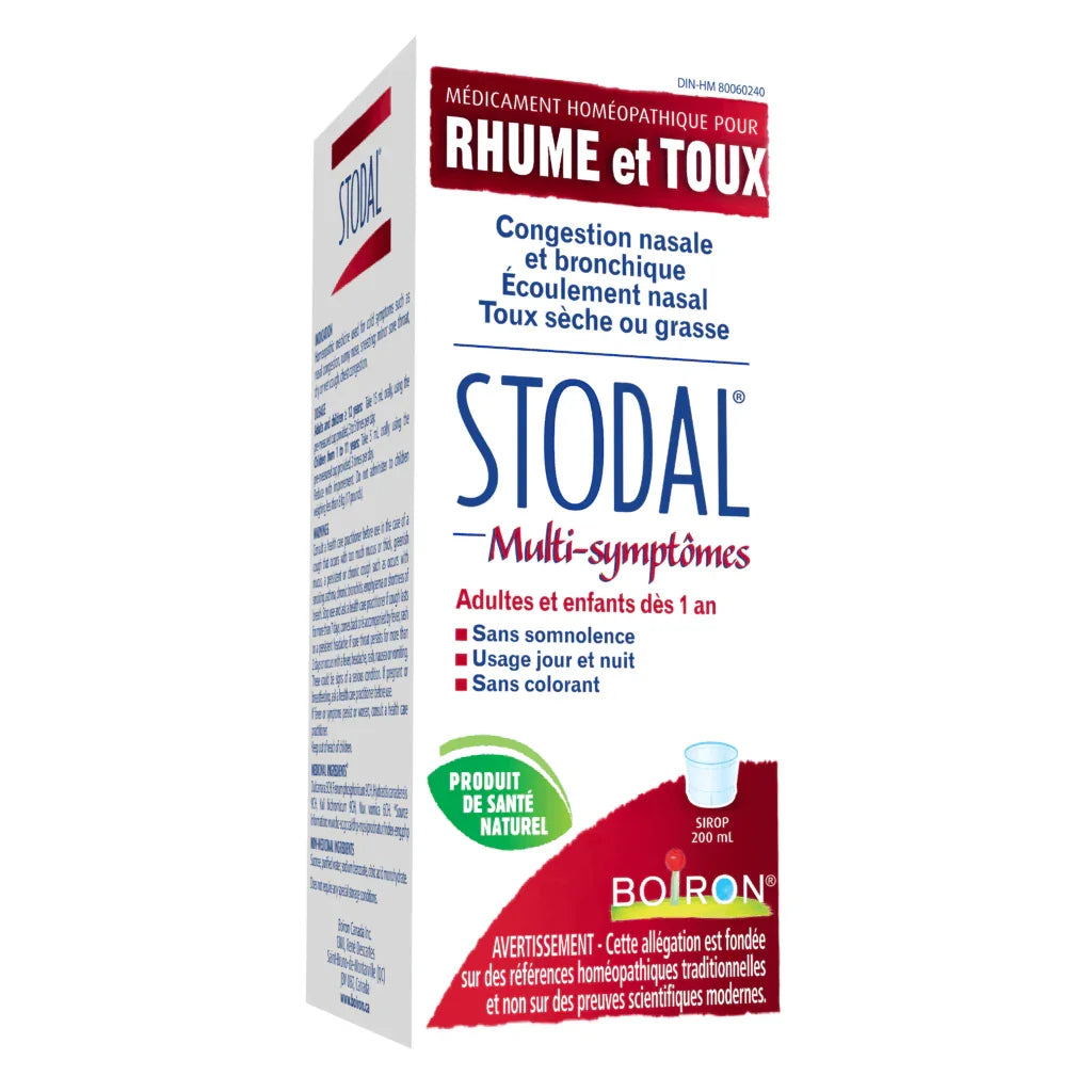 Stodal Multi-Symptoms (Cold and Cough) Boiron - La Boite à Grains