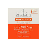 exfoliant 2 en 1 Vitamine C Glow Active-C Sukin - La Boite à Grains