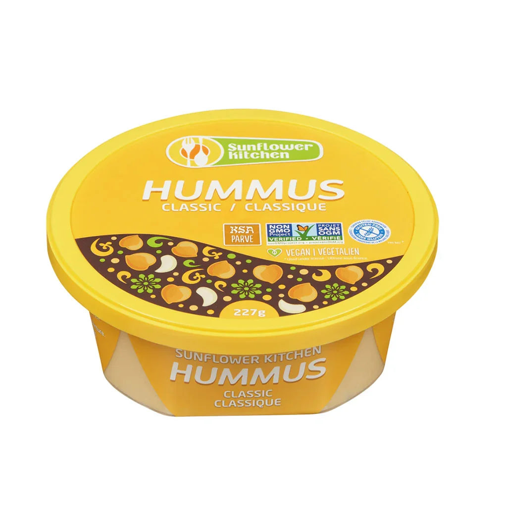 classic hummus Sunflower Kitchen - La Boite à Grains