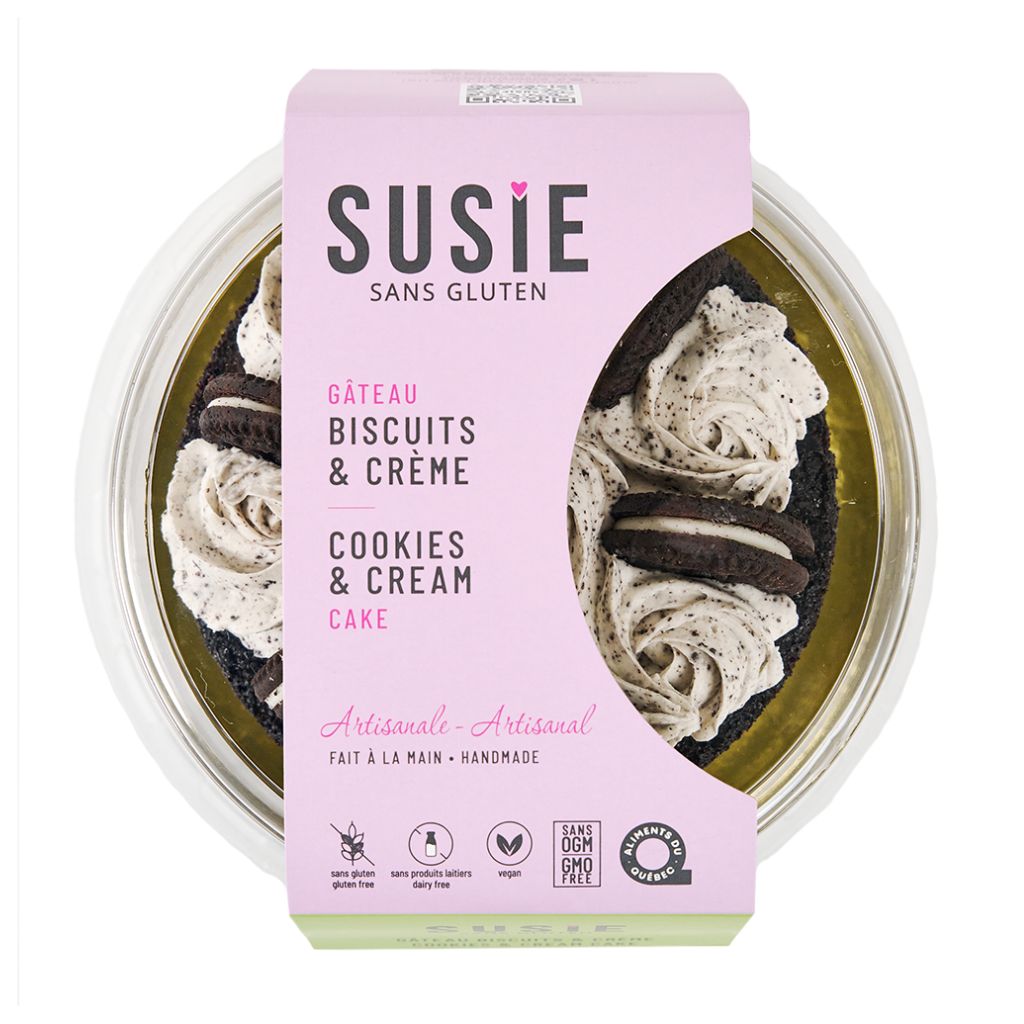 gâteau biscuits & crème artisanal usie Sans Gluten - La Boite à Grains