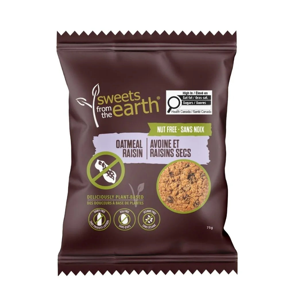 Biscuit Avoine Raisins Secs Sweets from the Earth - La Boite à Grains