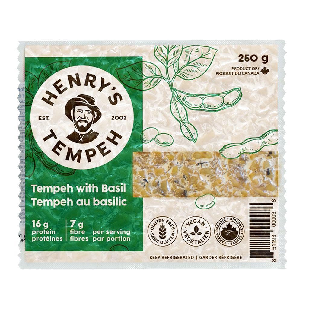 Tempeh au Basilic Henry's Tempeh - La Boite à Grains