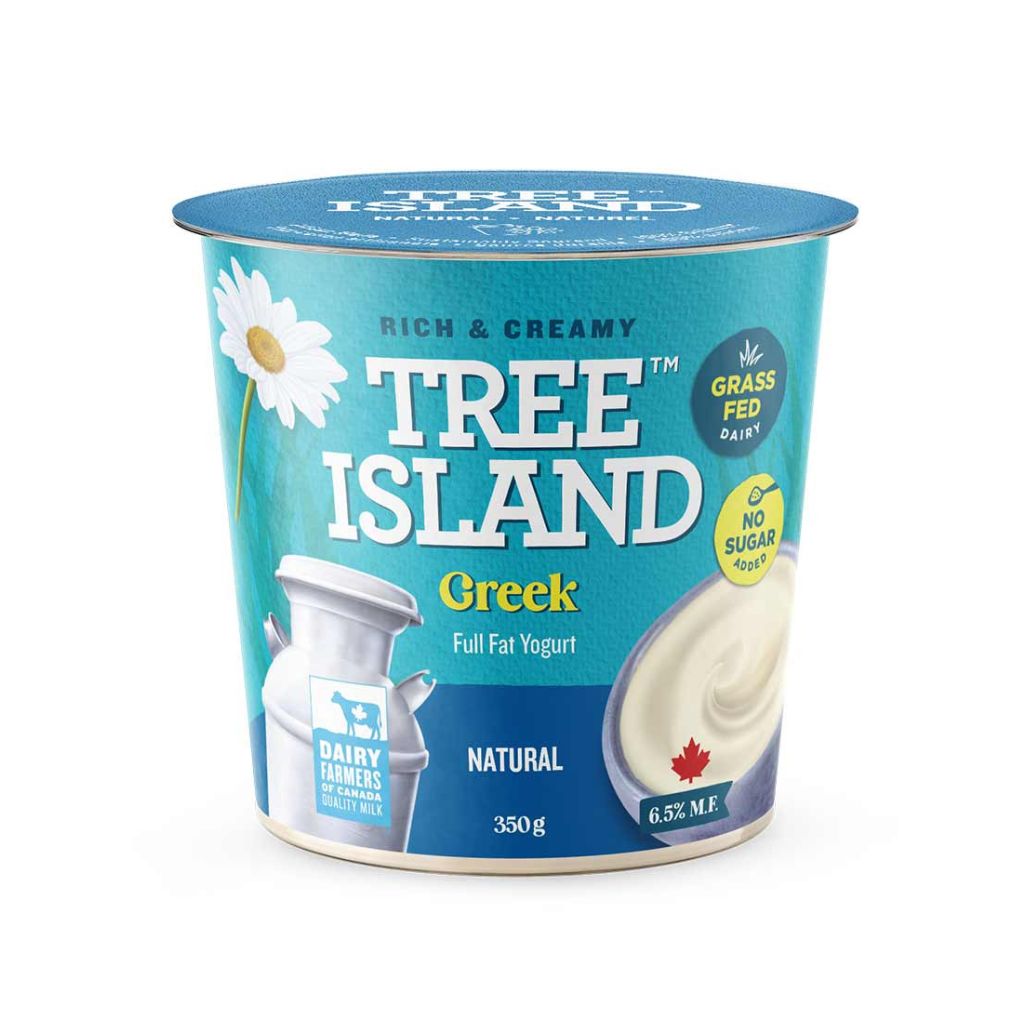 yogourt grec naturel Tree Island - La Boite à Grains
