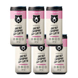 two bears latte mousseux avoine cafe caramel 6x207 ml - la boite a grains