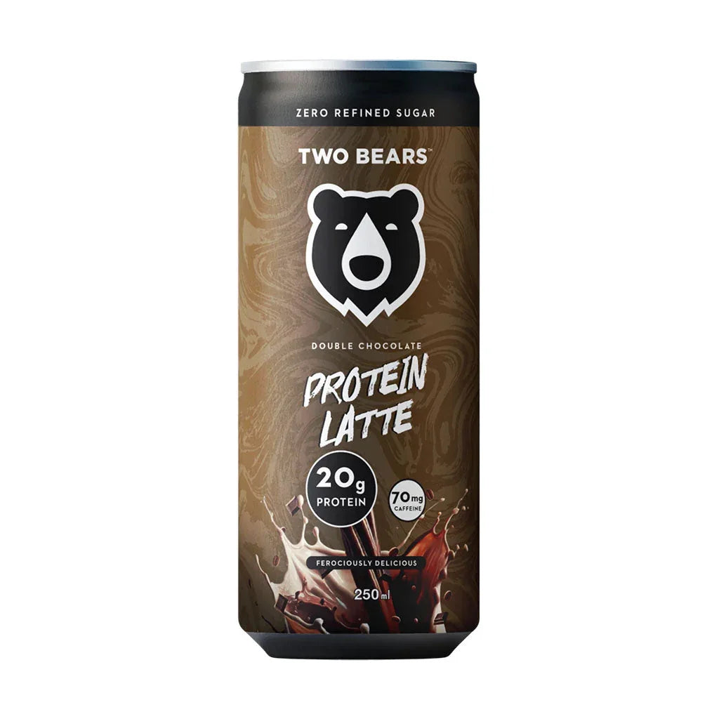 latté protéiné double chocolat Two Bears - La Boite à Grains