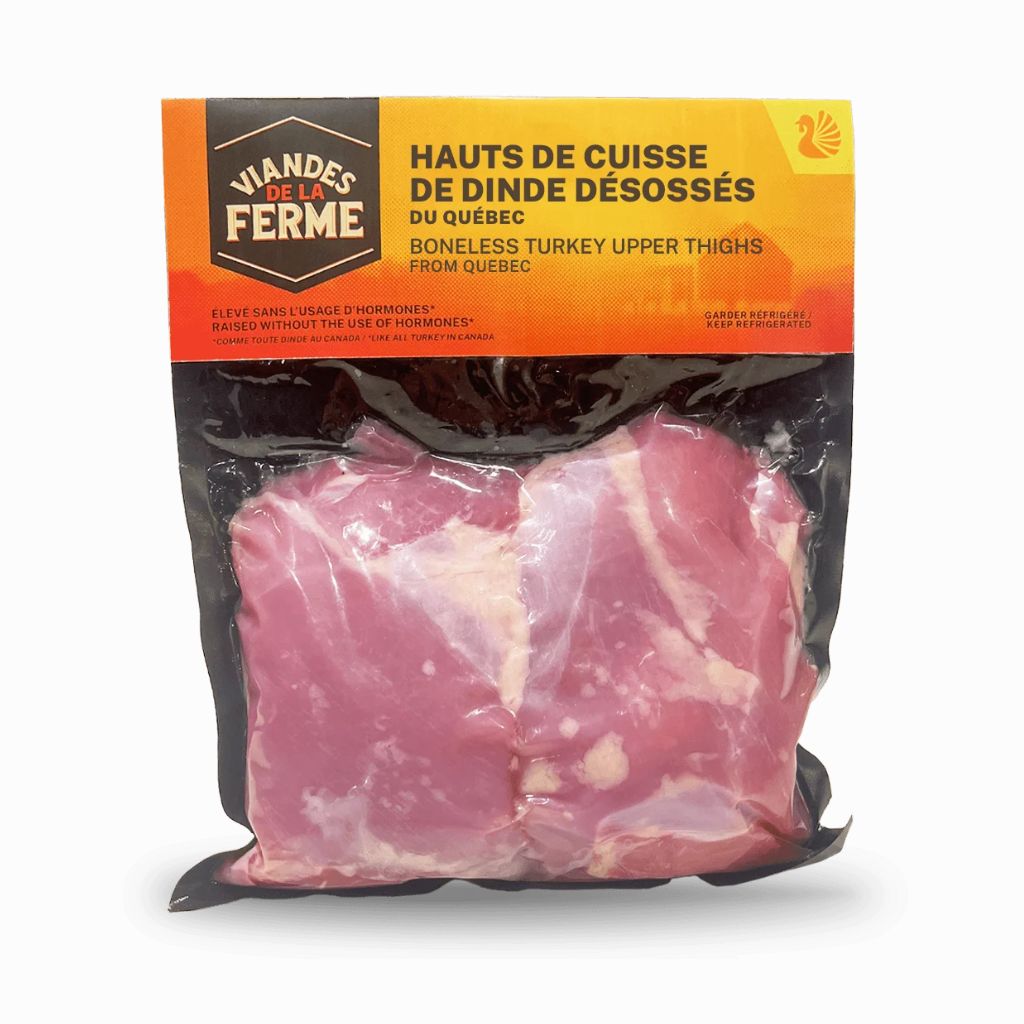 Boneless Turkey Thighs from Quebec Viandes de la Ferme - La Boite à Grains