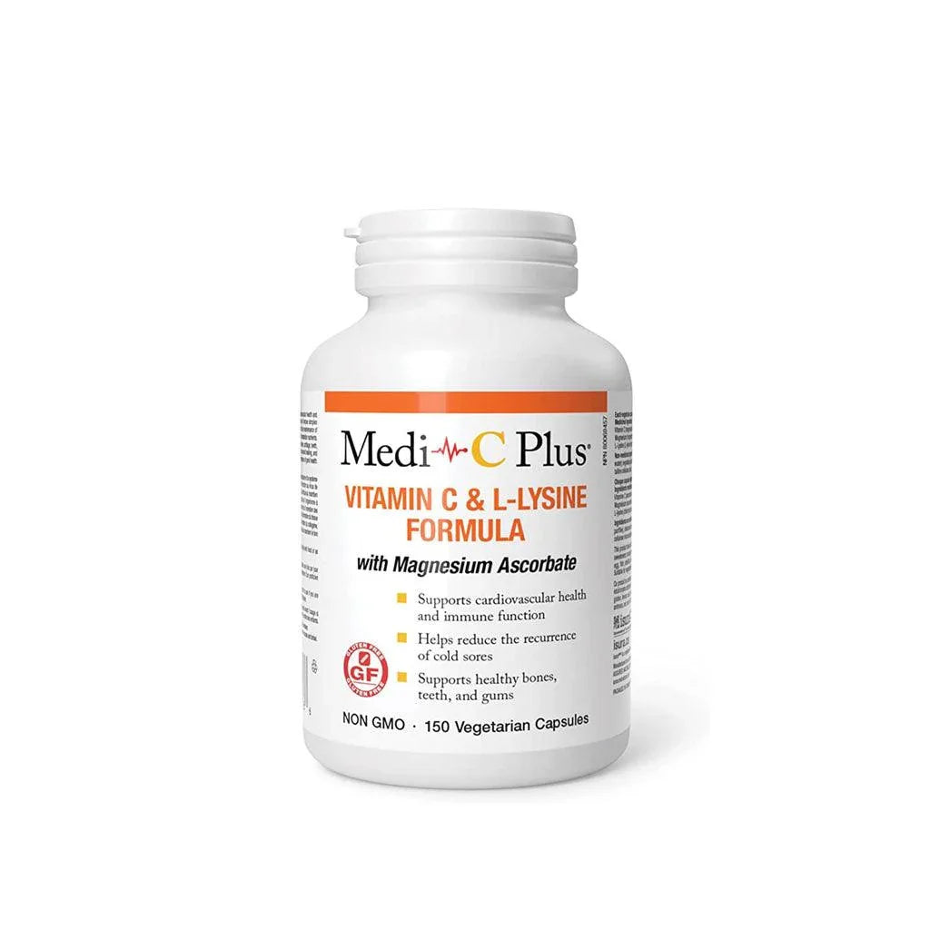 Vitamin C and L-Lysine with Magnesium Ascorbate Medi C Plus - La Boite à Grains