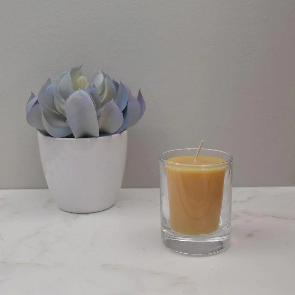 Honey Candles Beeswax Votives - La Boite à Grains