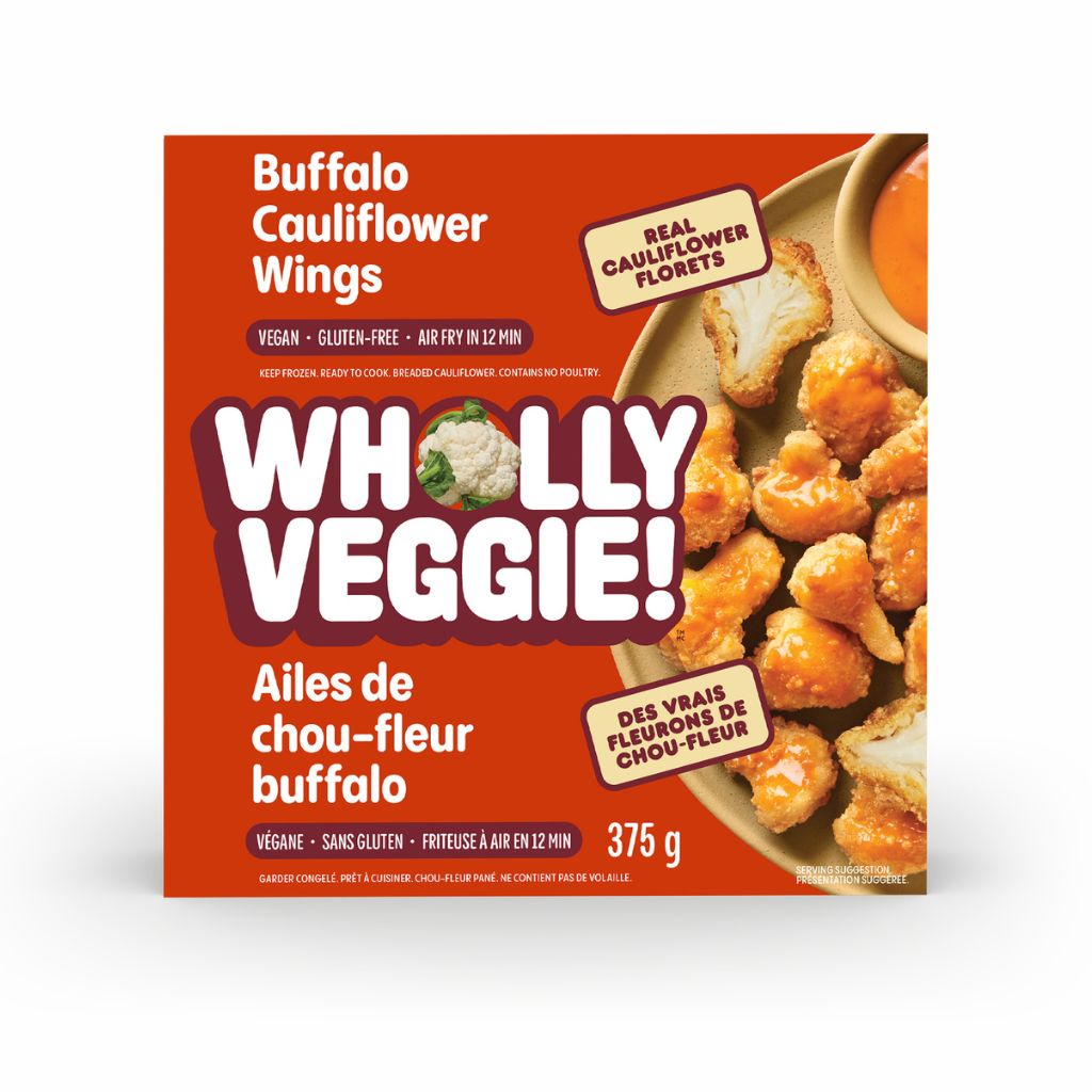 ailes de chou-fleur Buffalo Wholly Veggie - La Boite à Grains