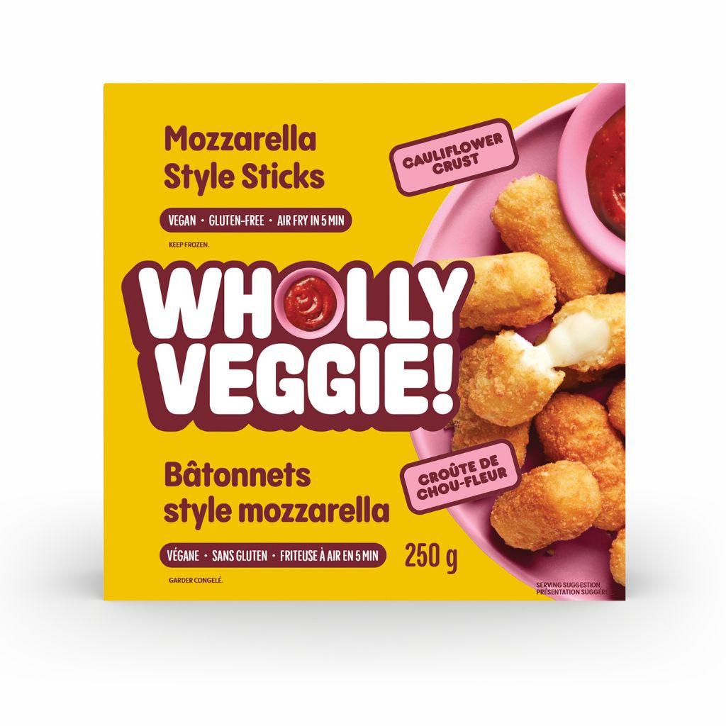 bâtonnets style mozzarella Wholly Veggie - La Boite à Grains