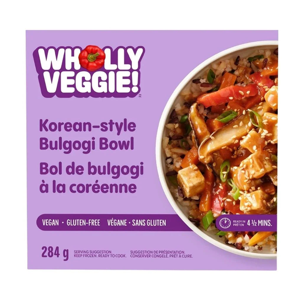 bol bulgogi à la coréenne Wholly Veggie - La Boite à Grains