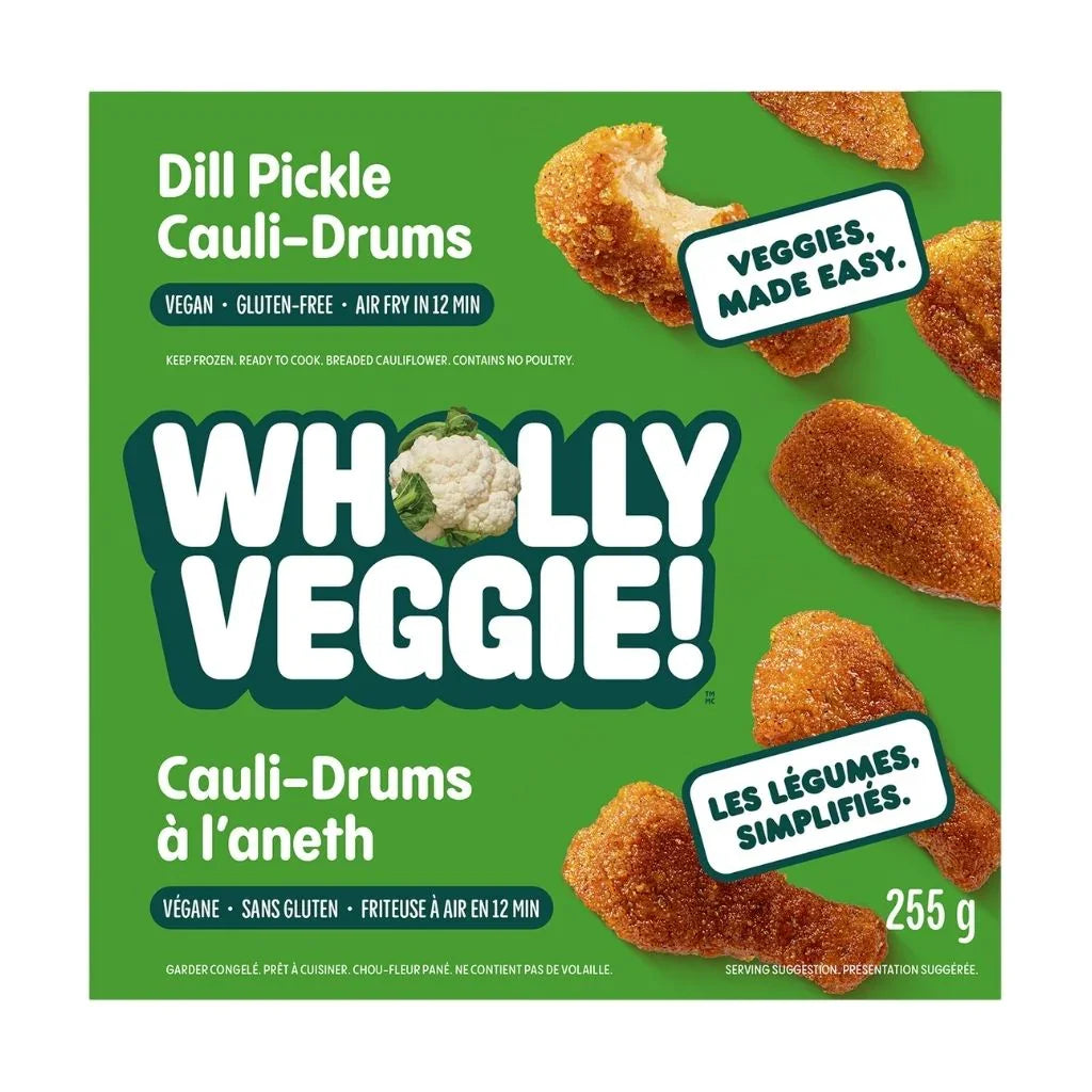 cauli-drums à l'aneth Wholly Veggie - La Boite à Grains