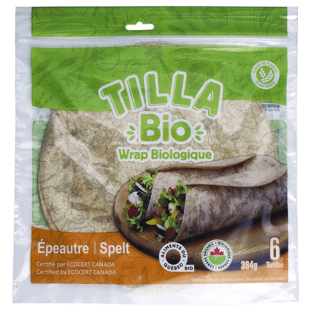 Tilla Organic Spelled Wrap - La Boite à Grains