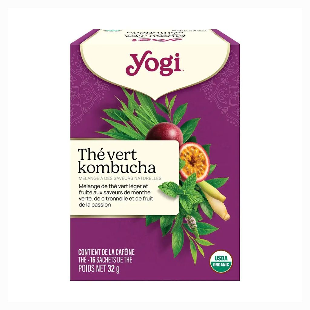 thé vert kombucha Yogi - La Boite à Grains