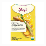 tisane citron gingembre Yogi - La Boite à Grains