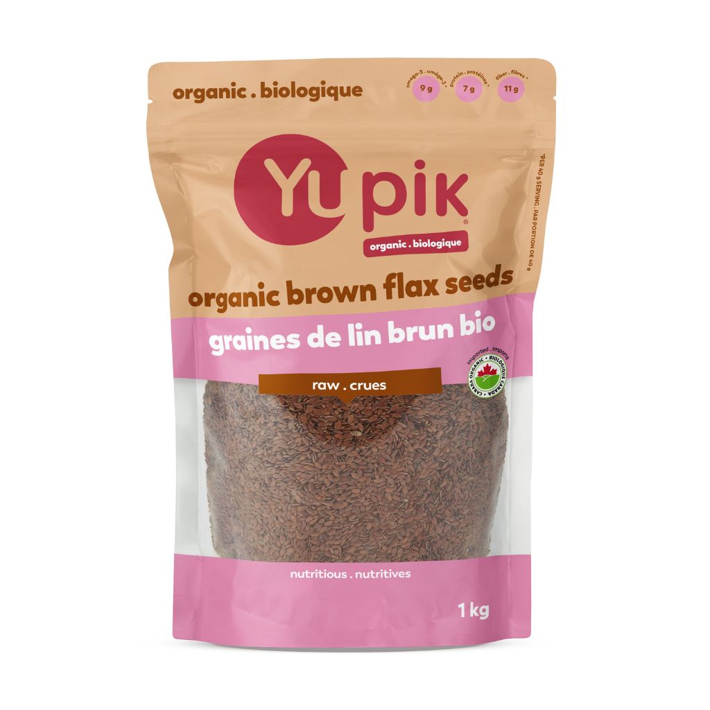 graines de lin brun biologiques Yupik - La Boite à Grains