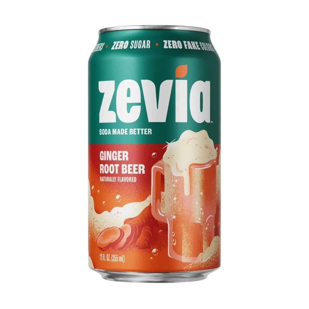 zero sugar ginger root beer Zevia - La Boite à Grains