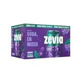 Zevia soda sans sucre raisin - La Boite à Grains