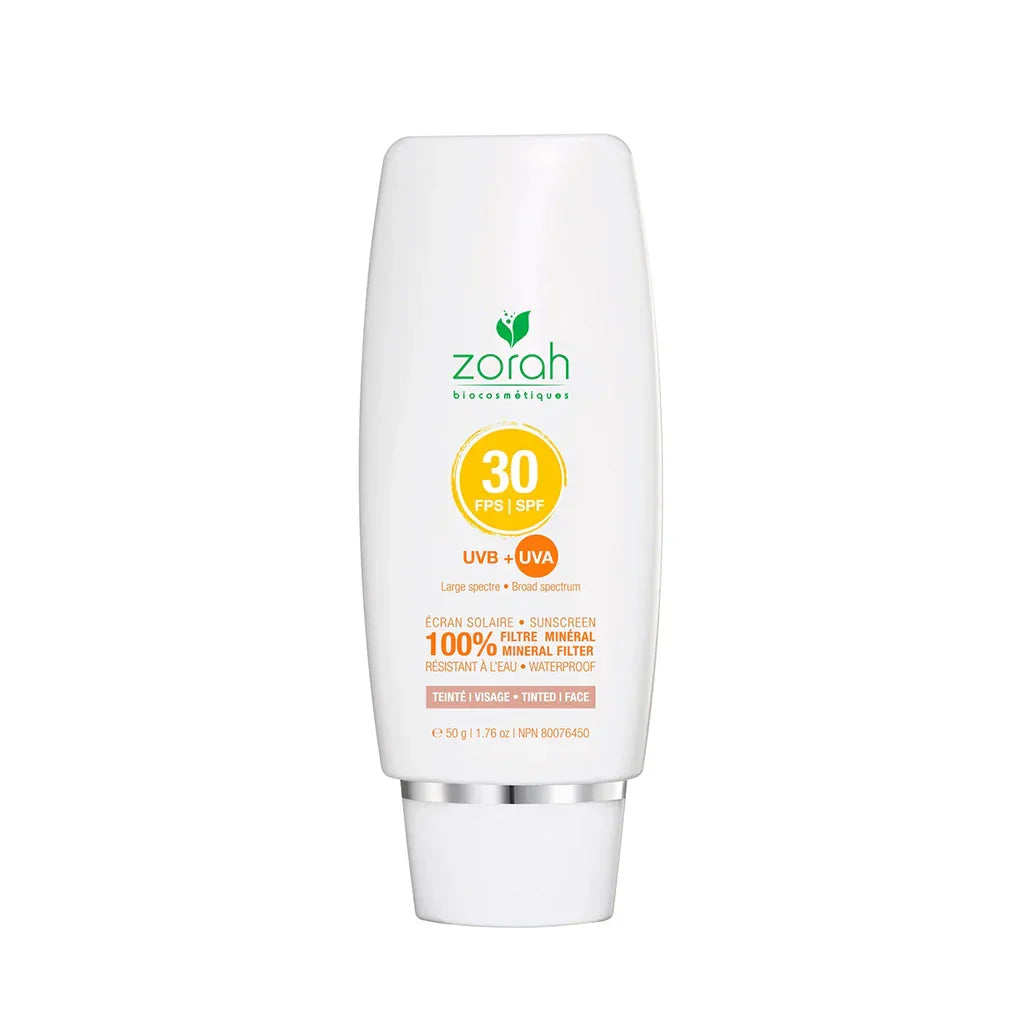 tinted mineral sunscreen SPF 30 - Zorah